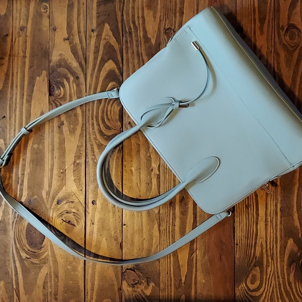 Mint purse/briefcase satchel